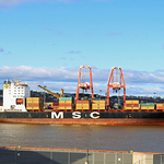MSC Maria Laura container ship @ Port of Saint John NB Canada