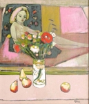 Magda Nude 76x64 cm