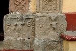 San Jerónimo, façade portal, right pilasters bases