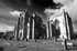 Melrose Abbey - 8776 bw
