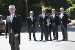 Groom and his Groomsmen at Wedding at St. Hilary