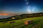z4209 Bales under the Midnight Sky, Luccombe
