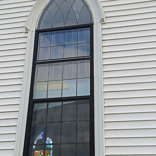 Church window - St. Peter's Anglican Church, Upham New Brunswick