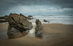 Rain on its way over Northcott Mouth