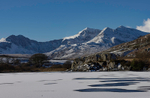 Llynnau Mymbyr, Snowdon Mountain range. Eryri National park [Snowdoni