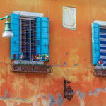 Rustic Orange, Burano, Italy - Version 2