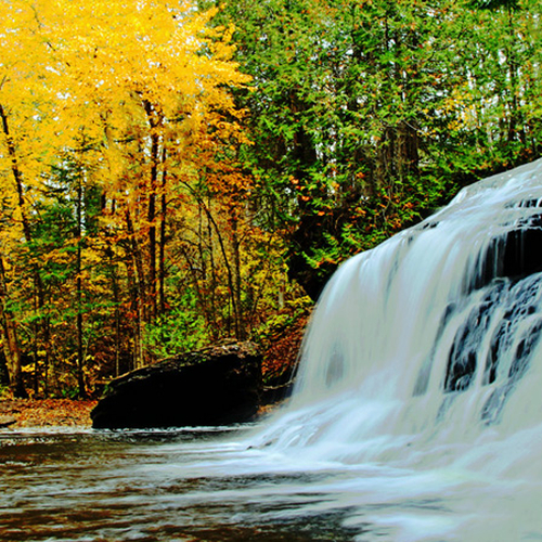 Henderson Falls Shaw Road Queens County New Brunswick Canada