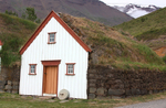 Laufas, Iceland. Turf houses