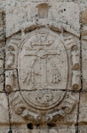 Convento portal relief, Calvary Cross