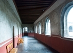 Upper cloister walk
