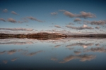 Looking up the Kent Estuary from Arnside.