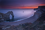Durdle Door sunset