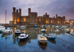 Caernarfon Castle Sunset