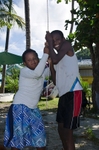 Bequia Youth Sailors preparing for a trip to Young Island, St Vincent