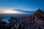 Great Glen sunset from Carn Dearg Meadhonach, Highland