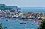 Back Beach view and Teignmouth