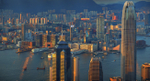 KMPAN-10 the IFC & Tsim Sha Tsui from the Peak - 2014