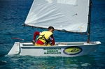 Bequia Youth Sailors at a local regatta held at Young Island