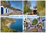 No stock Postcard Oddicombe and St Marychurch