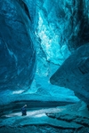 Under the glacier