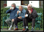 The lads havin' a cuppie