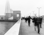 Commuters on London Bridge (1)