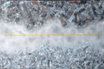 Suspended Yellow Oil on cotton Duck 72in x 48in