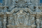 México, D.F., San Felipe el Nuevo, façade, main portal architrave
