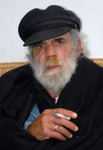 Sidi Bou Said man with cigarette