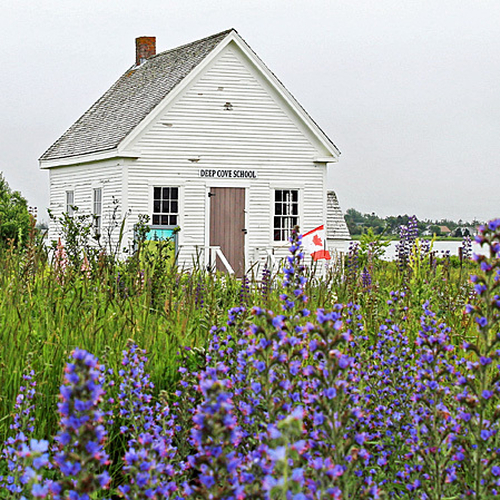 The Deep Cove one-room schoolhouse is now a part of the Grand Manan Museum along Route 776 in Grand Manan, New Brunsw…