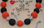 Felt Bead Necklace