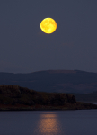 MOONRISE, Isle of Mull. Loch na Keal