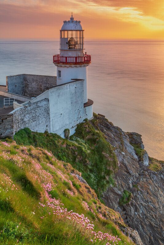 Wicklow Head Lighthouse, Co Wicklow (Portrait Version)