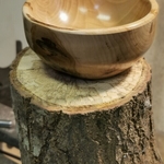 Small oak bowl