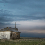 Abandoned School near Havre, Montana.