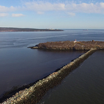 Fundy Rose passing by Partridge Island