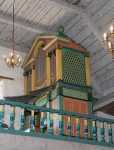 Choir loft organ (replica)