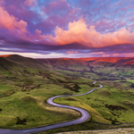 Edale road, Peak District.