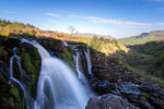 The Loup of Fintry waterfall, River Endrick, Stirlingshire