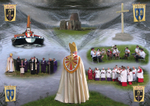 Collage - The Bishop at St.Bene't's  (A4)