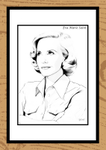 Eva Marie Saint Hand-Drawn Portrait  by Paul Duddell 119-03-2025