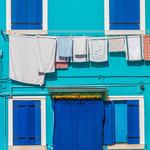 Blue House, Burano, Italy