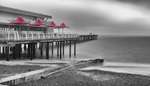 Felixstowe Pier In BW