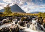 River Coupall Waterfall, Buachaille Etive Mor (3)