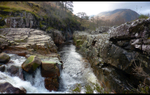 Glen Etive ravine