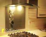 Reflect Glass Design bespoke painted glass splashbacks NI MMCN c