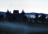 Mist sitting over Inveraray Castle
