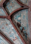 Chancel, ribbed vault detail