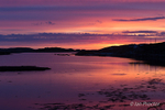 Red Lilac Sunset, Sky Road, Connemara, Ireland.