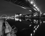 The Tyne and the Millennium Bridges (4)